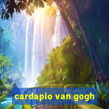 cardapio van gogh