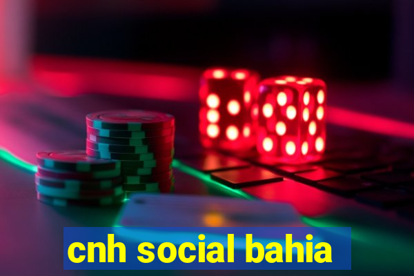 cnh social bahia