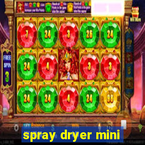 spray dryer mini