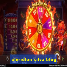 cleriston silva blog