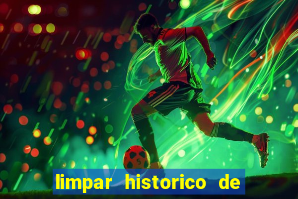 limpar historico de apostas bet365