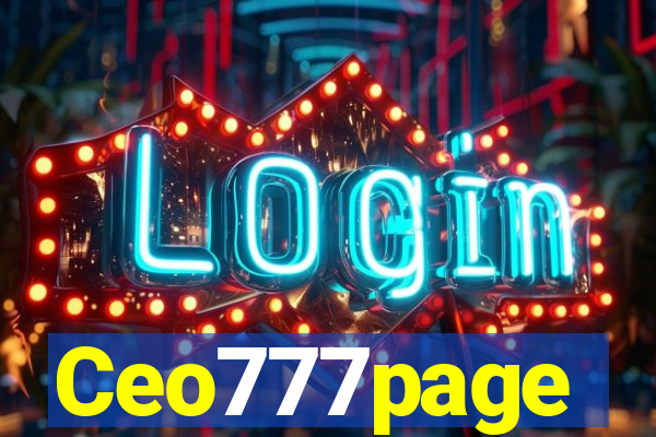 Ceo777page