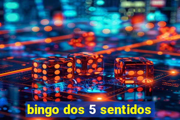 bingo dos 5 sentidos