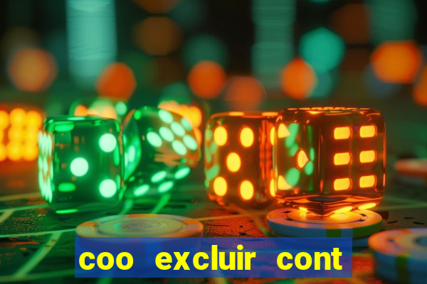 coo excluir cont f12 bet